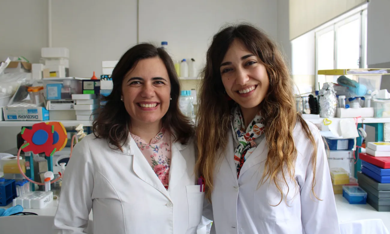 Cláudia Deus (MIA-Portugal) and Laetitia Gaspar (CNC-UC)